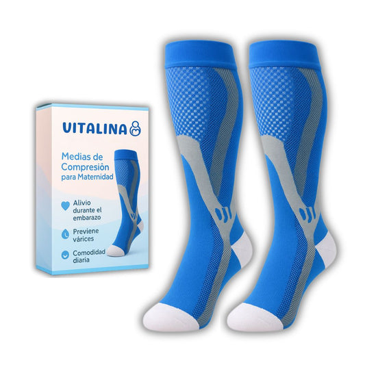 VITALINA™ - Calcetines Antihinchazón para Embarazo